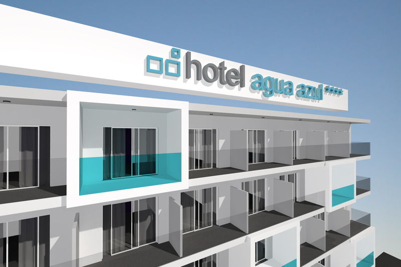 Hotel Agua Azul - Adults Only Benidorm Exterior photo